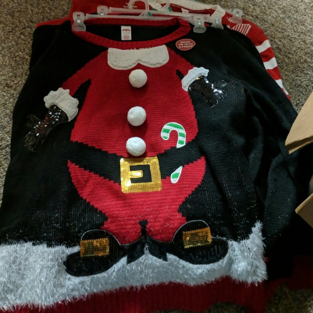 2 person christmas sweater